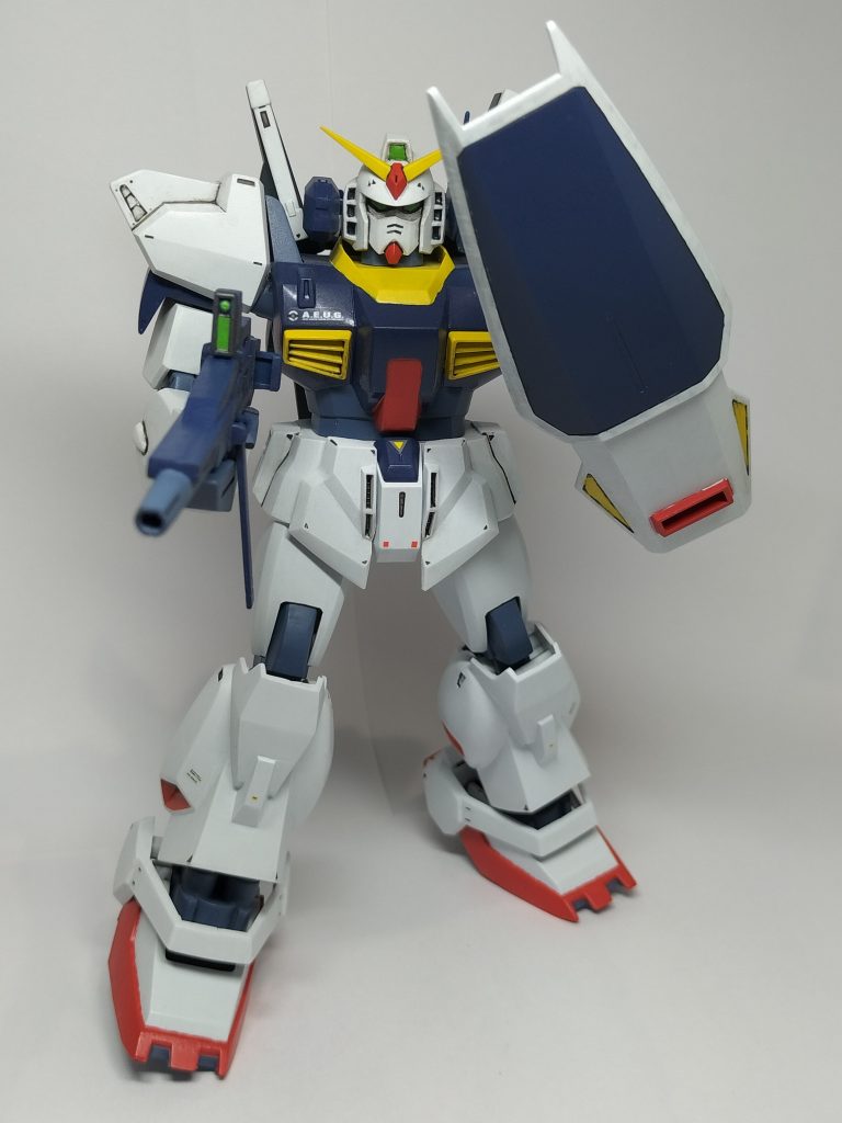 ほとんど動きませんがいくつかアクション✨️Mk-2と言えばこの構え(gundam-kao6)