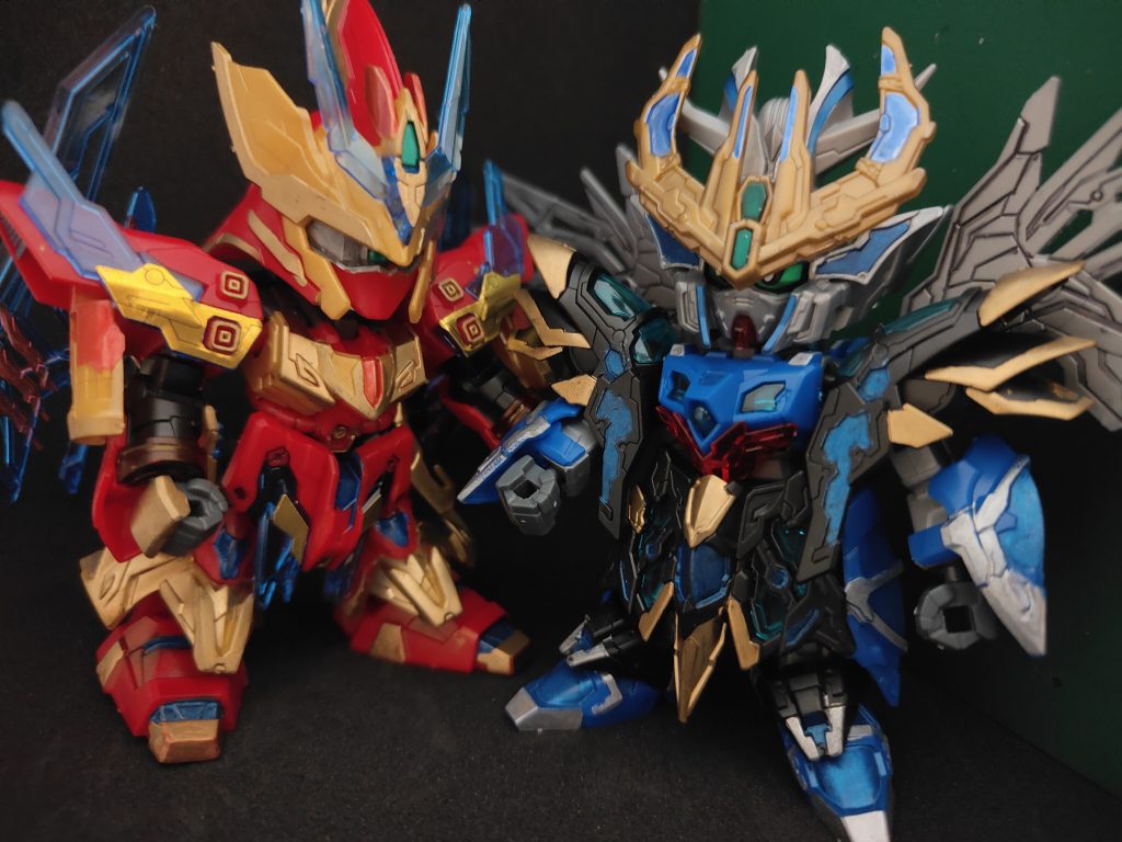 張遼サザビー&曹操ウイングガンダム