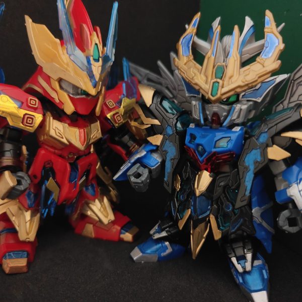 張遼サザビー&曹操ウイングガンダム