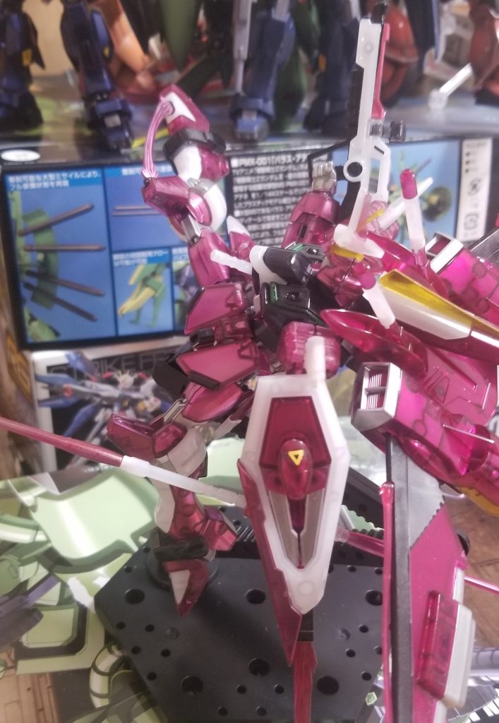 HG インフィニットジャスティス　クリアモデル–2枚目/制作者：nabewobilly