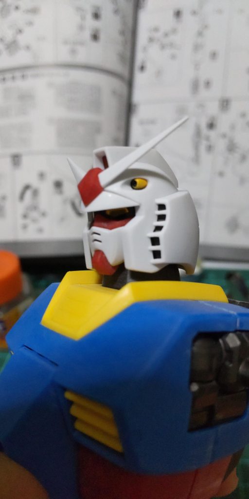 バルカン部分塗装してみました。　色合ってんのかな？