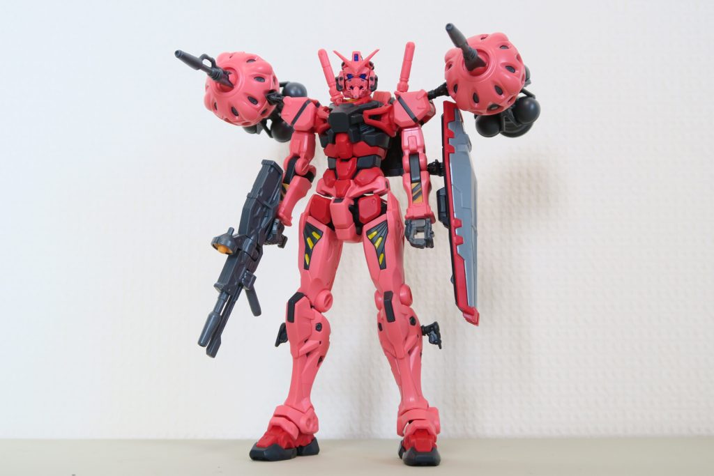 HG 赤いガンダム–4枚目/制作者：@Ken_BRZ