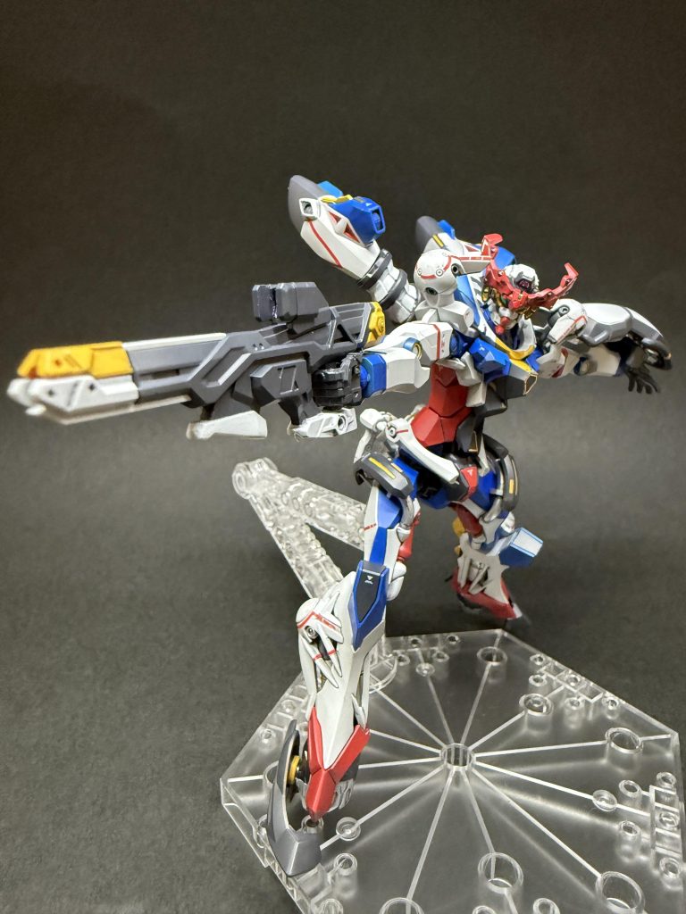 これも説明書のポーズです。