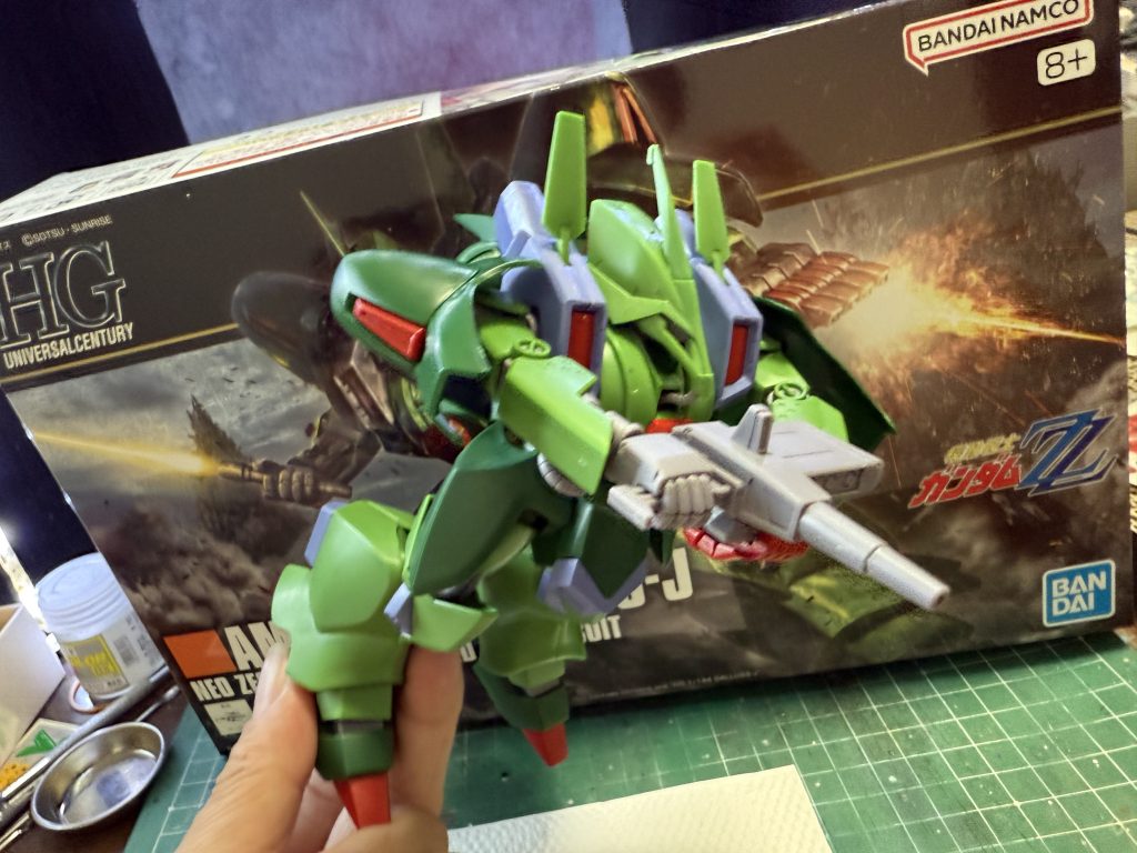 素組の時にしたんですが、実は左手さんはガンを、待てません(笑)