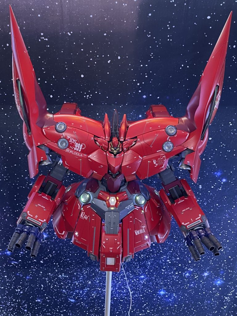 RGユニコーンに見合うように製作