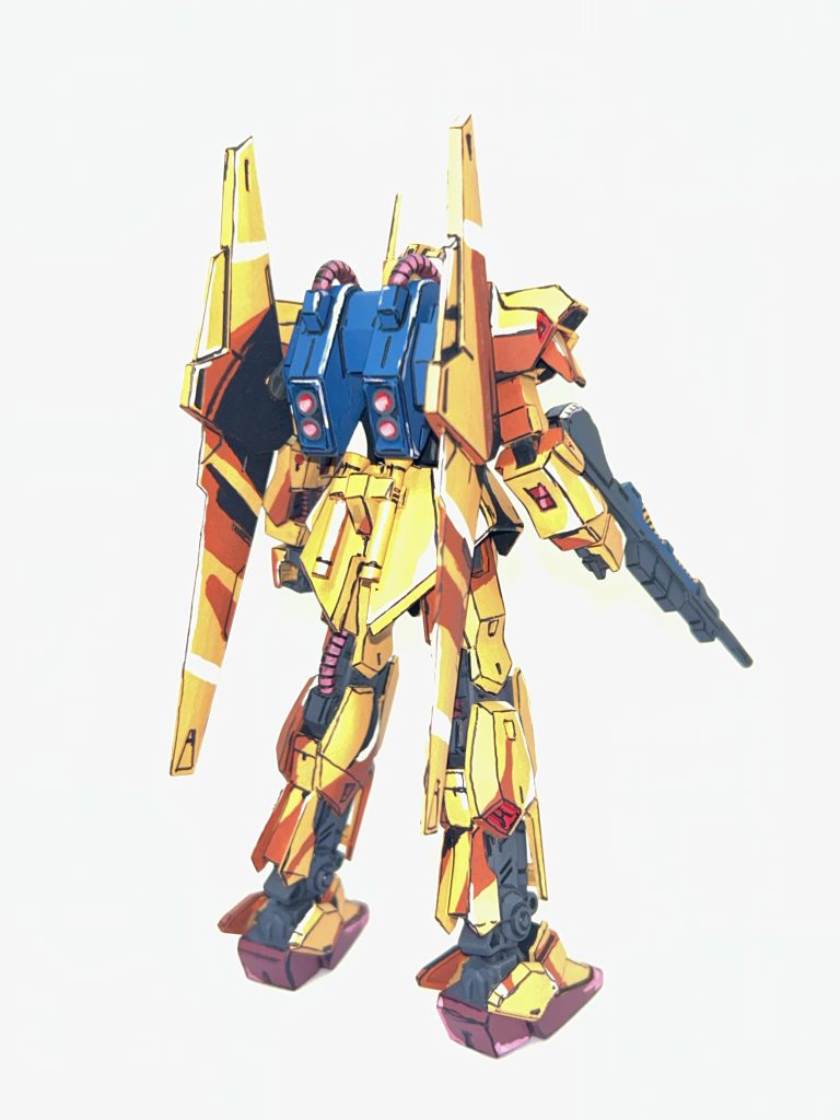 影やハイライトの入れ方や筆塗りのスキル等、色々とセンスが必要だなと感じた作品でした。(背面バインダーとかまだまだだなと)自分はまだまだ何か参考物が無いとできないなぁ〜、いつか頭の中だけでイメージしたものを作品に落とし込みたい。