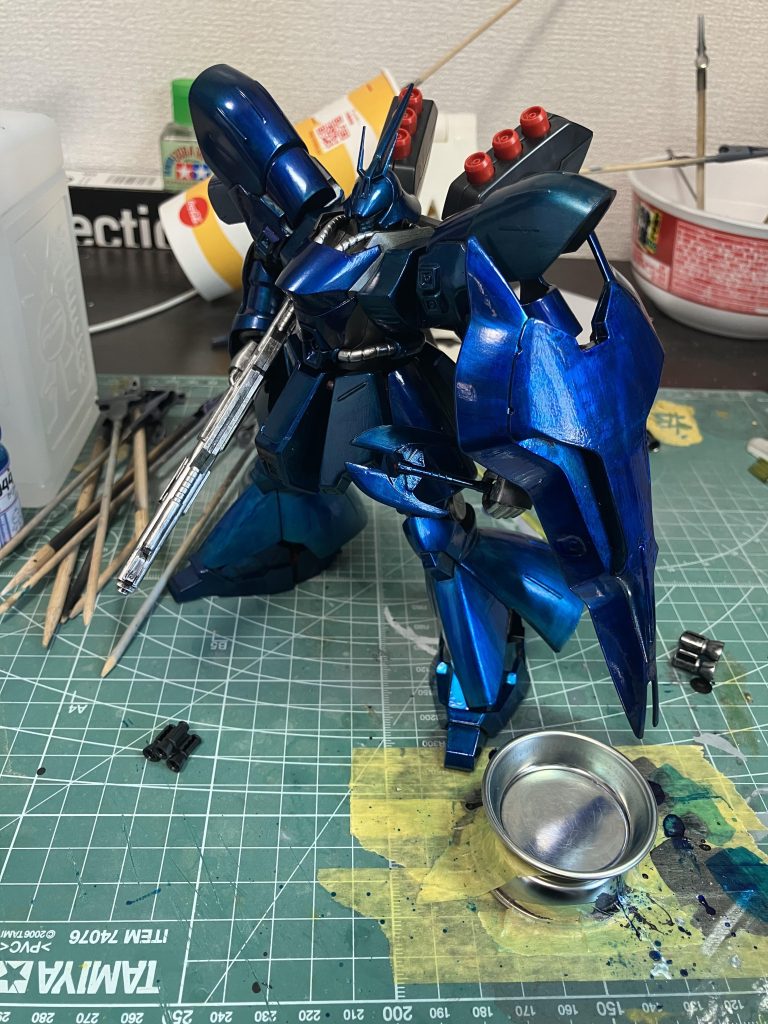 HGサザビー　筆塗り塗装【キャンディ】–3枚目/制作者：HAKU0