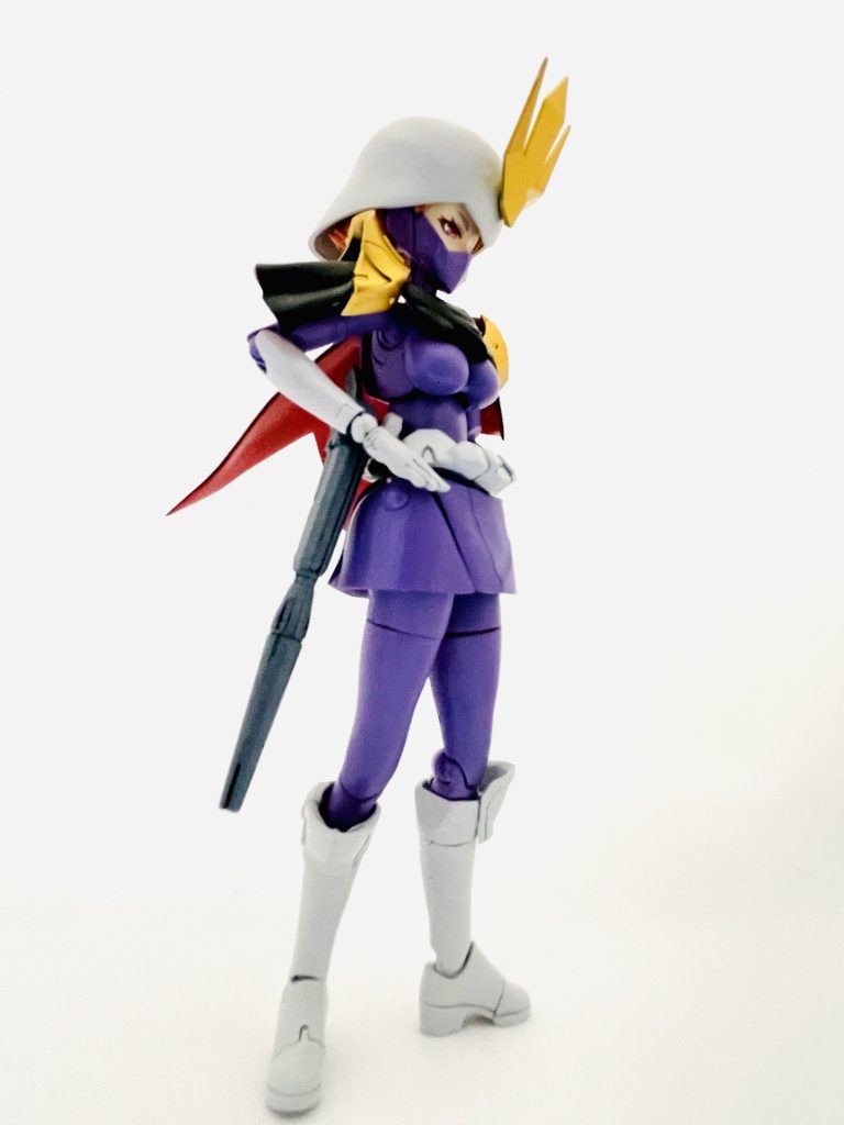 ジークアクスでの颯爽とした雰囲気とファーストでの設定年齢24歳(！)の年相応の顔をイメージして制作