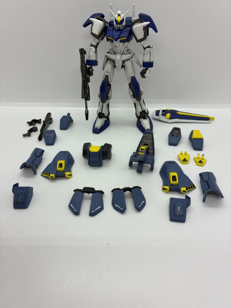 これがやりたかった。脚部のアサルトシュラウドは左右逆な気がする。。。