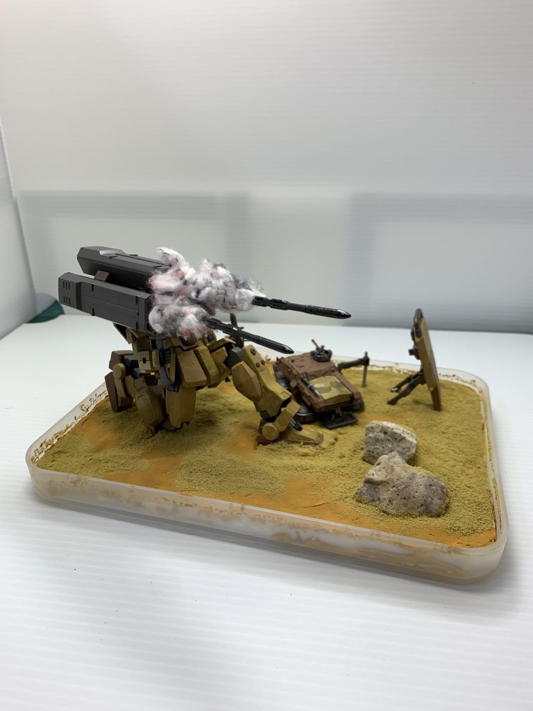 ミサイルランチャー発射–5枚目/制作者：ゆたおいちゃん