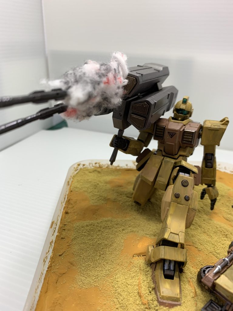 ミサイルランチャー発射–2枚目/制作者：ゆたおいちゃん