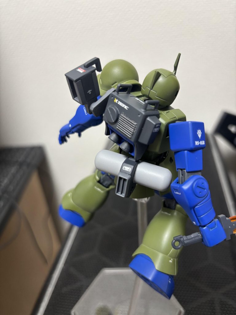 追加装備の方は自分の技量を全開にしてフルスクラッチ(市販パーツの加工やデコレーションなどはあります)したので粗いのですがちゃんとそこそこ見れる出来栄えだと思いますw(自分で褒めるスタイル)