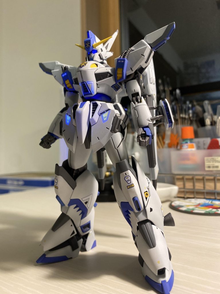 久しぶりのREキット、ビギナ・ゼラをベラ機風に作成しました🐤