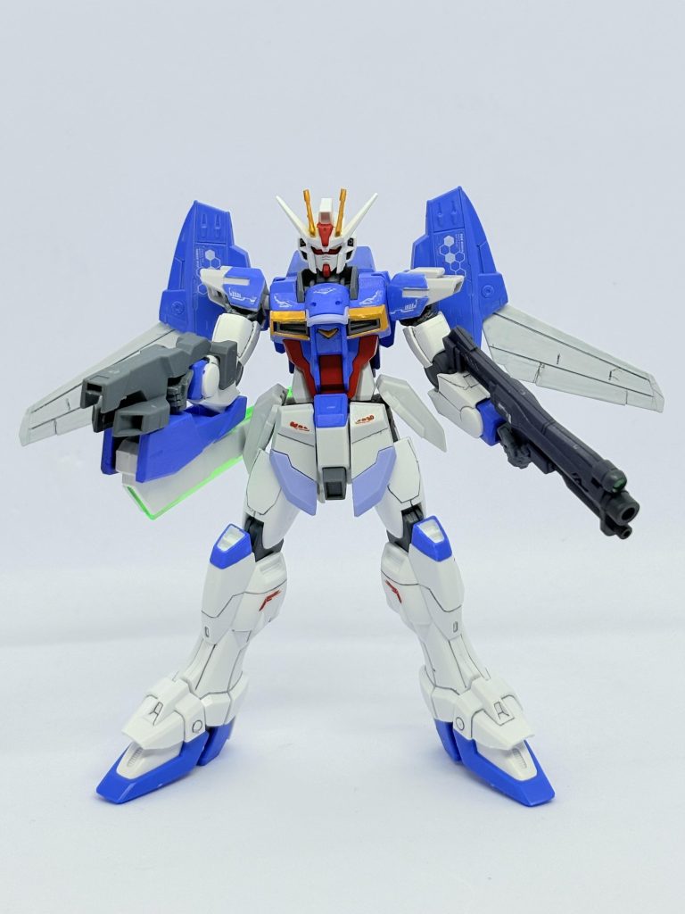実はインパルスの胸の黄色いパーツ紛失してたのでプラ板で上手い事埋めてたりする。あとカラーもこのままキットになりそうをイメージしてシンプルにしてる。