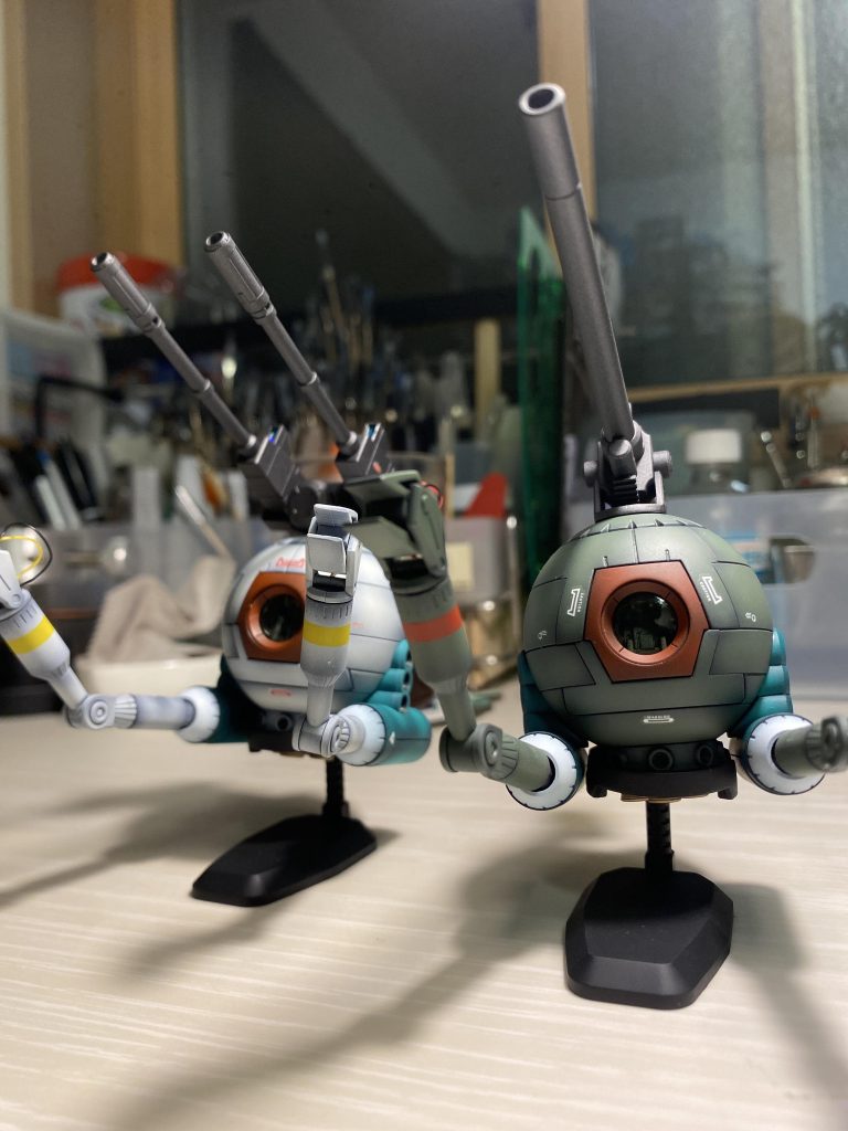 連邦の丸い奴、作りやすくて可愛いです🐥💕