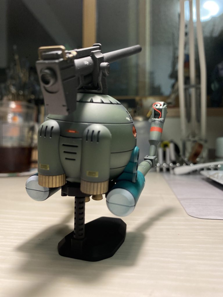 なかなかどうして、簡単な作りだけど作りごたえのある良いキットですね🐤💨