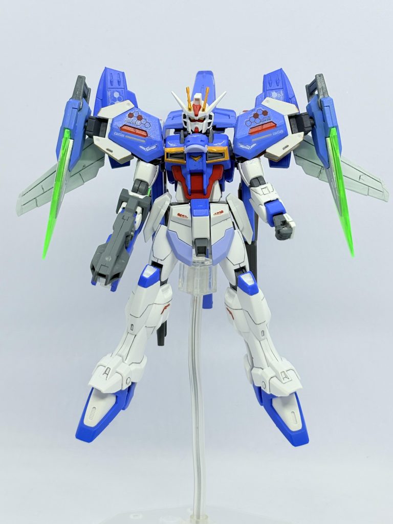 はい。という訳でエスポワールガンダムアマス-VX-でした。ビルド系作品の主人公機体っぽさは出せたかな?次作るとしたら今度はセミスクラッチ武器持たせたり顔やボディにも改造入れたいね!