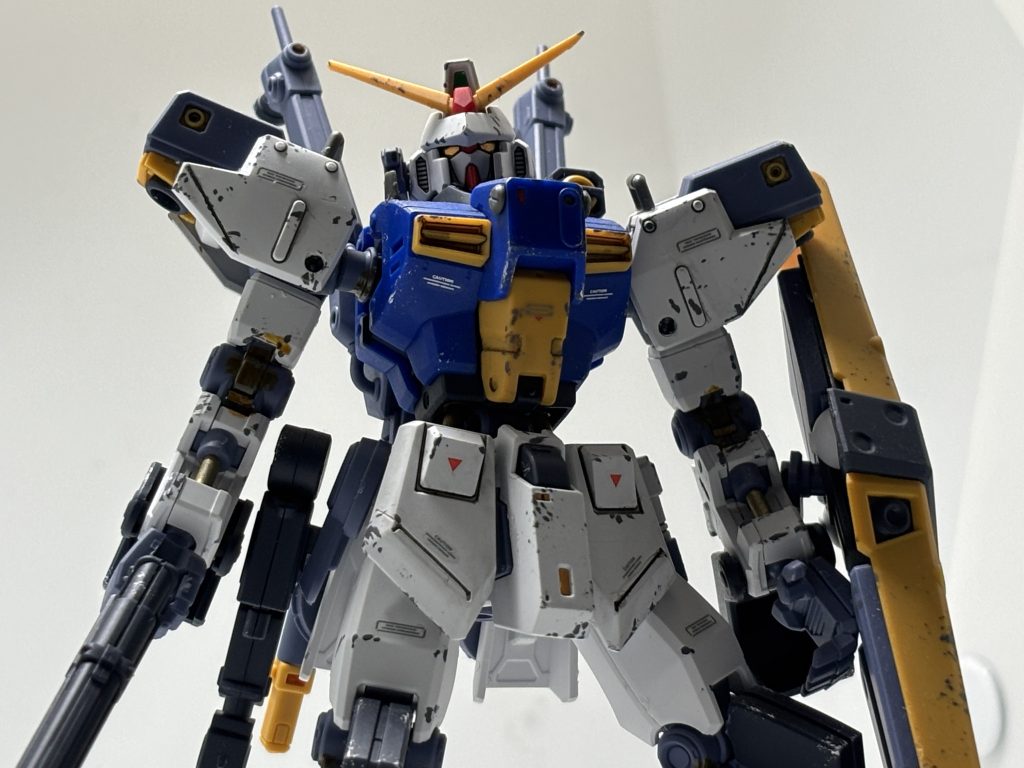 簡単にウェザリングしています