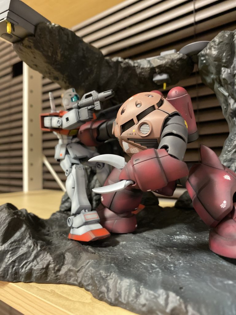 HG ジャブローに散る