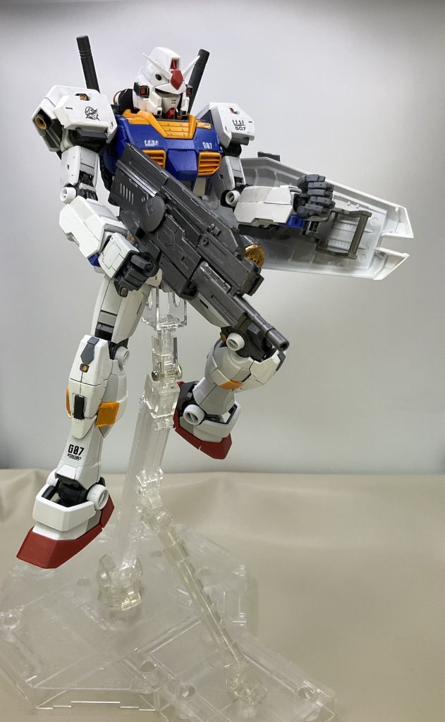 MGガンダムver3.0は、やっぱり可動域が素晴らしい👍