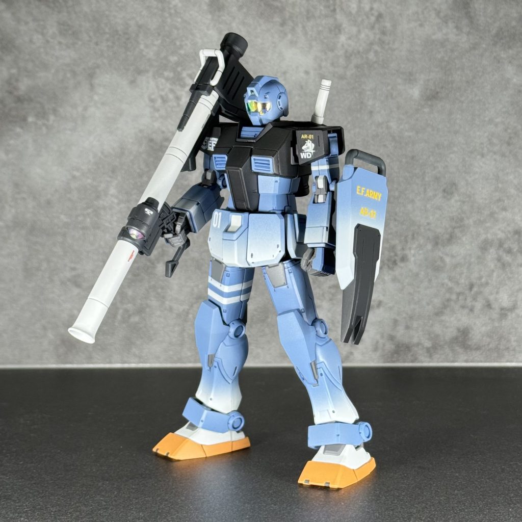 関節に白を使ったのはなかなか冒険でした笑