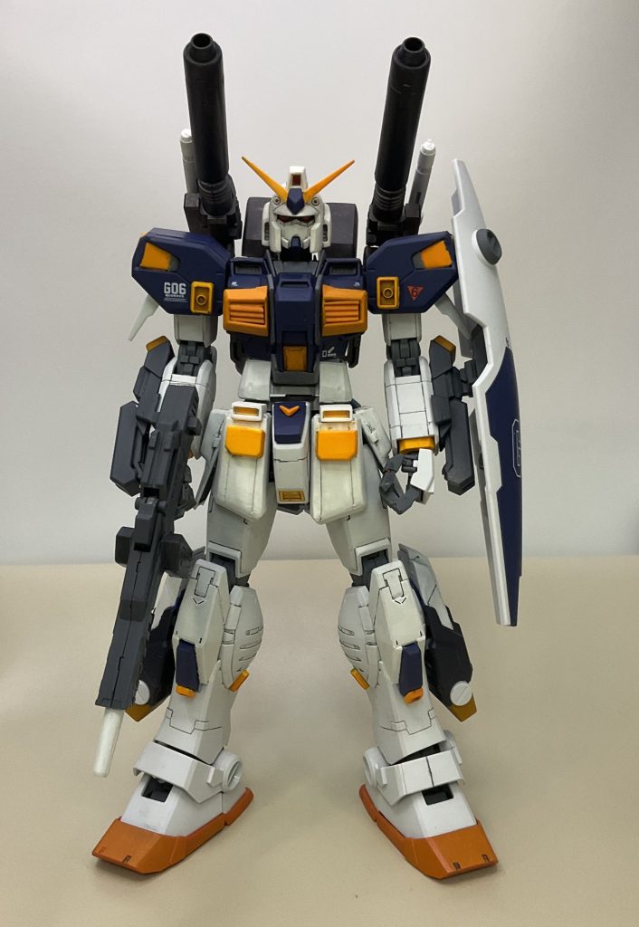 頭とランドセルを作りなおし、腹回りを太くしました。