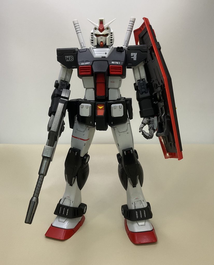 顔をver3.0に変えて、アンクルガード、前腕、ホルスターをver⒉0から移植しました。