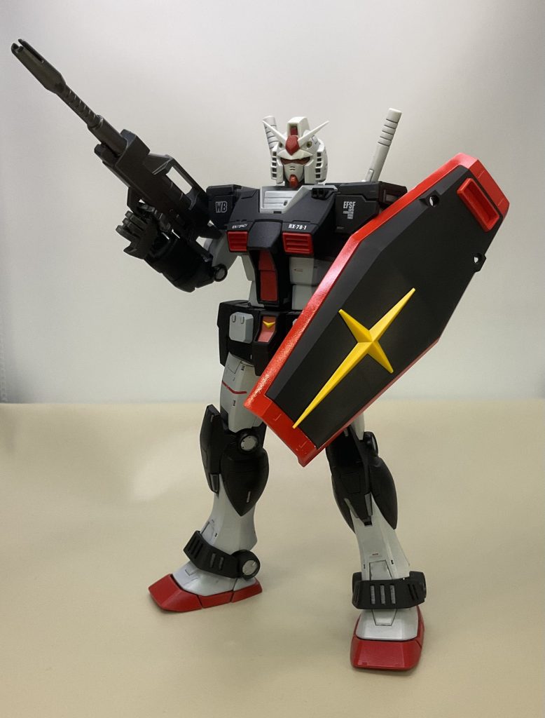 下が以前投稿したプロトタイプガンダムverオリジンです。