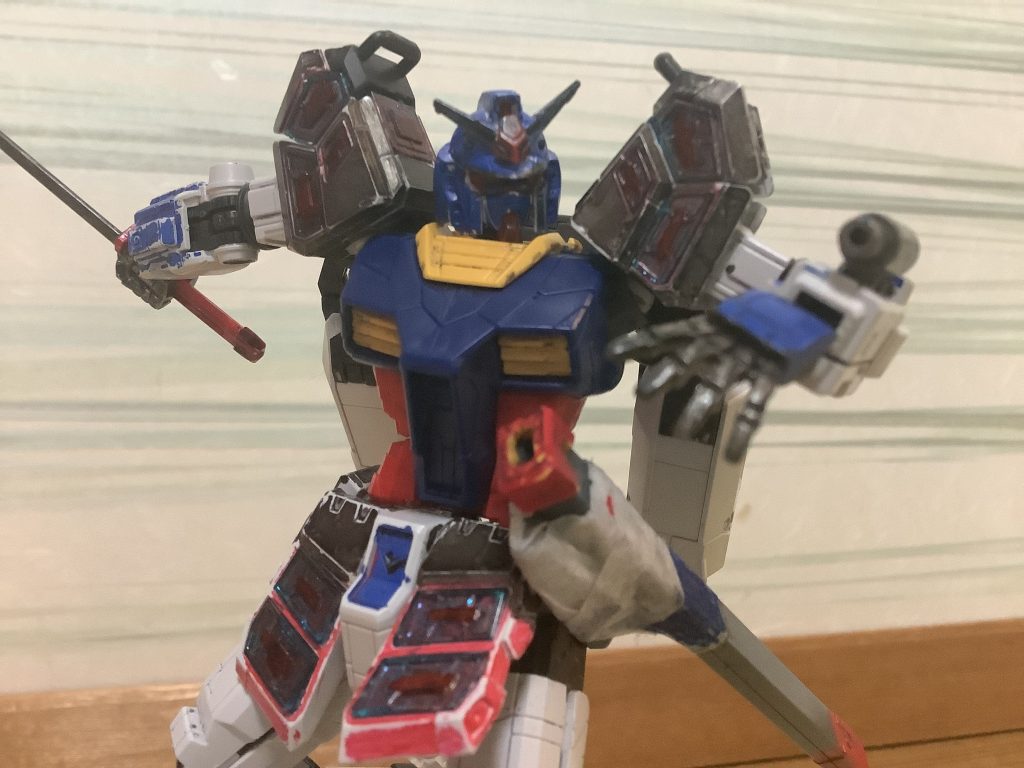 つまり、トランザムとEXAMシステムと大型ブースターで、攻撃力とスピードが上昇する事が可能です！これでGNフリーズフィールドでも高速移動が、できる！