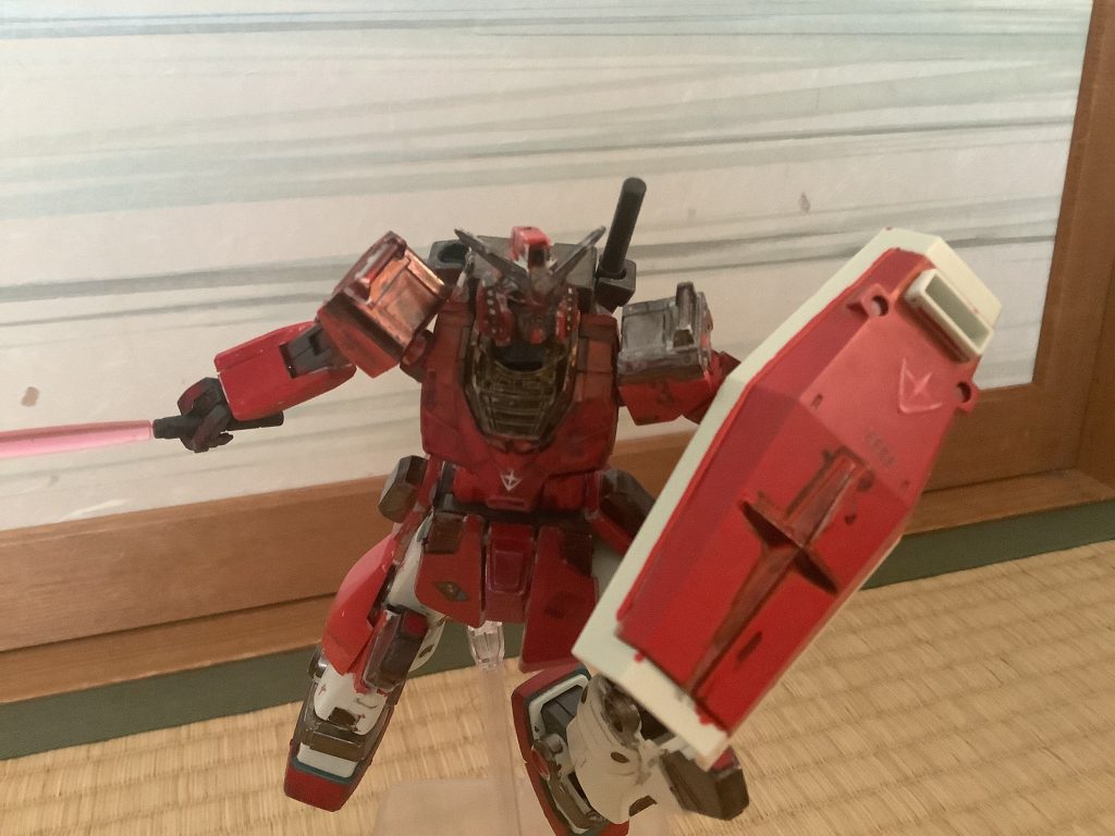 シールドジムIIIのシールドを流用　耐久性が高い