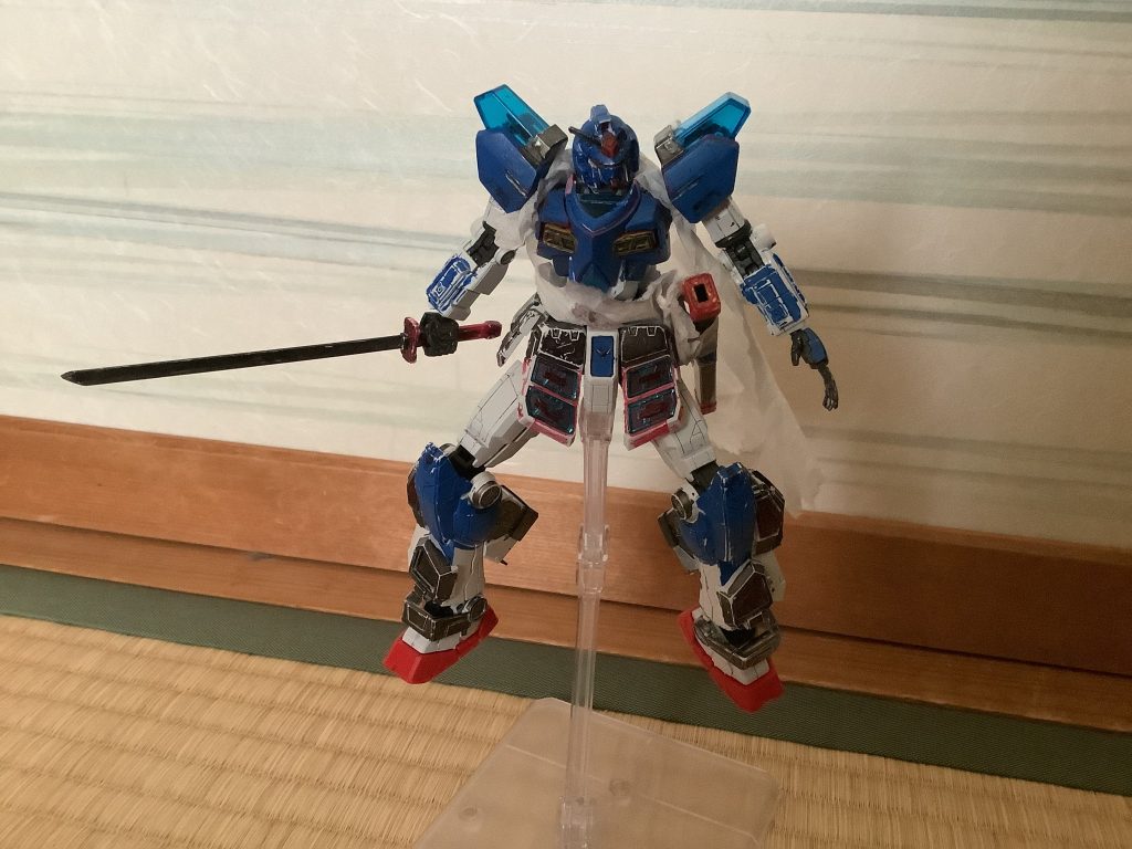 S(ソード)ガンダムに少し改造を加えました。