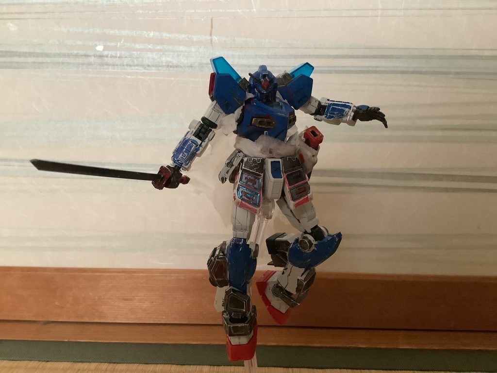 武器は真田刀だけです 。