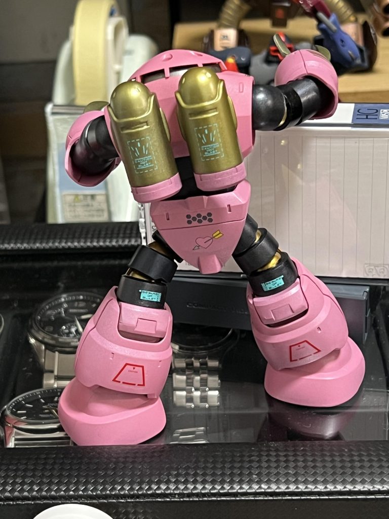 おしりにハートのデカール入れました❤︎