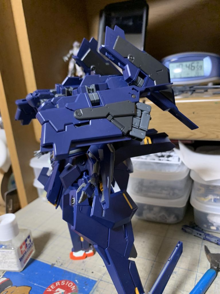 フルドドのアーム部分はパワアムを切り刻んで長さを調節したものと交換。これでフルドドがフレキシブルに動かせるようになりました。