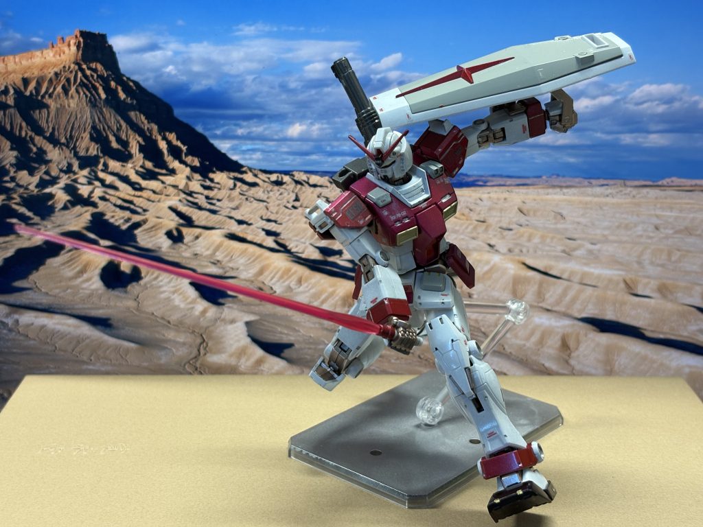 曲がったビームサーベルのために武器セット買うのも癪だし、自作しようかな…ではでは