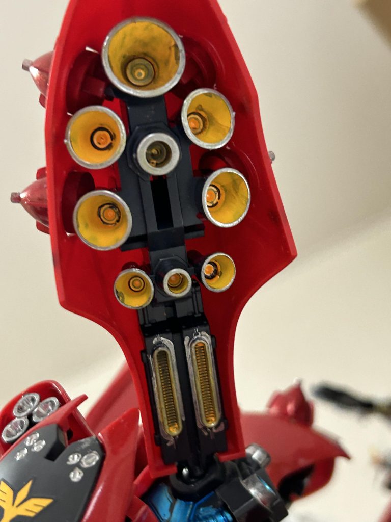 バーニア。うーん。雑っ!!笑