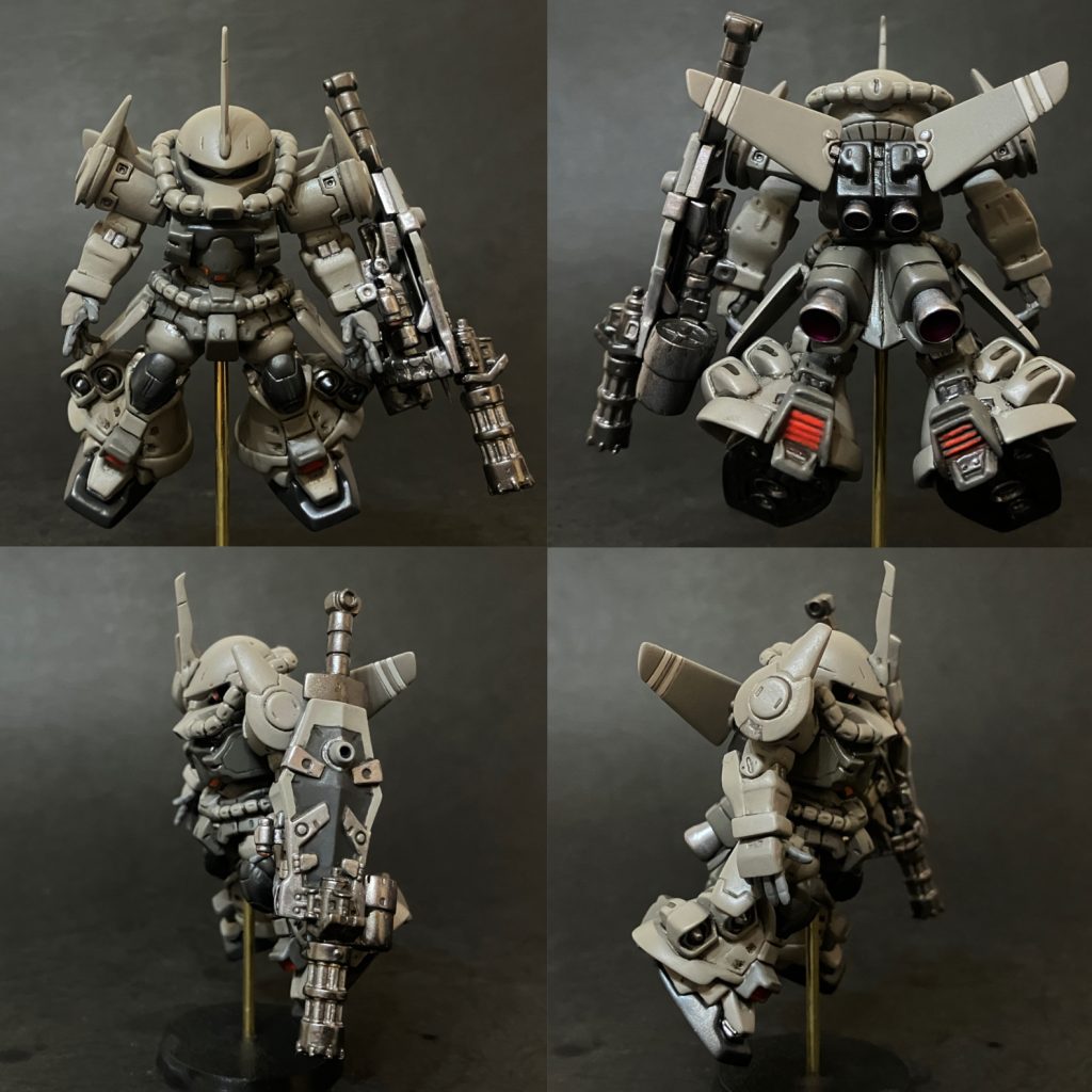 コンバージ改造　グフ・フライトタイプ–4枚目/制作者：いしゅと【I.S.T.works】