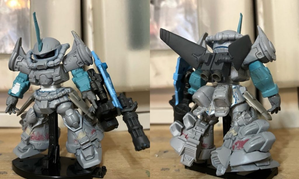 ミキシングしてバランス調整