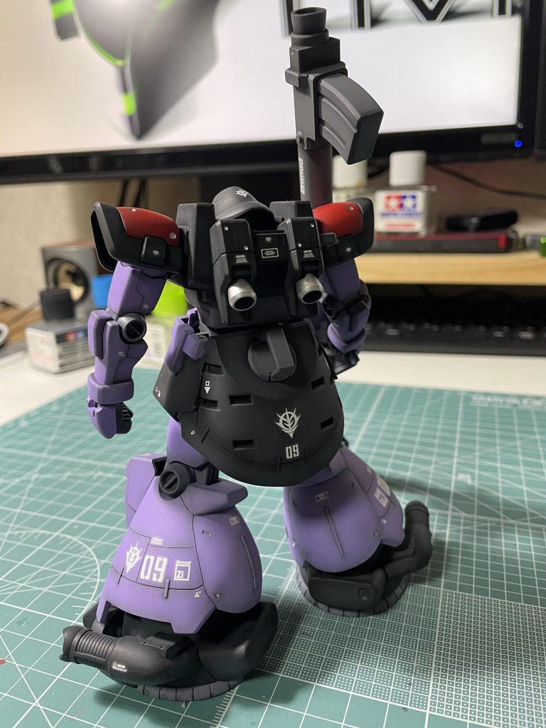 バックショット09のデカールがお気に入りですデカールの貼り付け位置や選定のセンスが無いのがもどかしいです