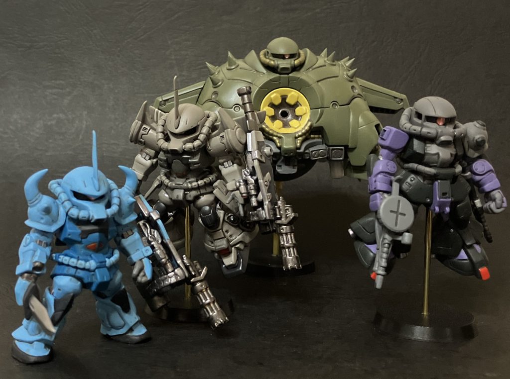 08小隊ジオン機体