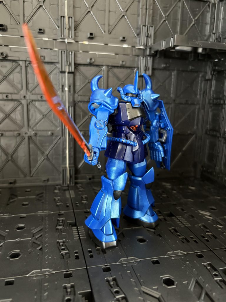 謎多き、ヒート・サーベルクリアオレンジで迫力があります😁