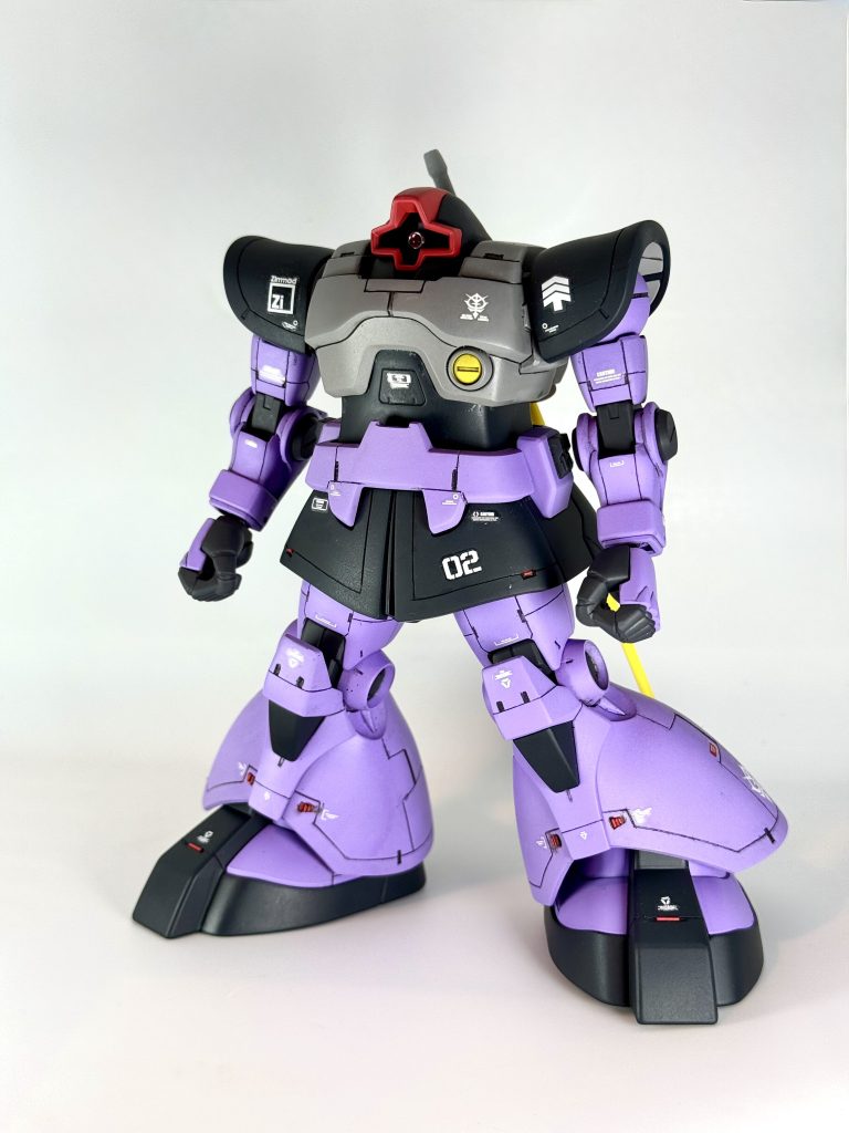 ドムにハズレなしと言われている?らしいですが気になる合わせ目が少なくプロポーションも良いです。確かに良いキットでした。個人的にはビームバズーカと左手のみ平手が付属しているのはポイント高かったです。