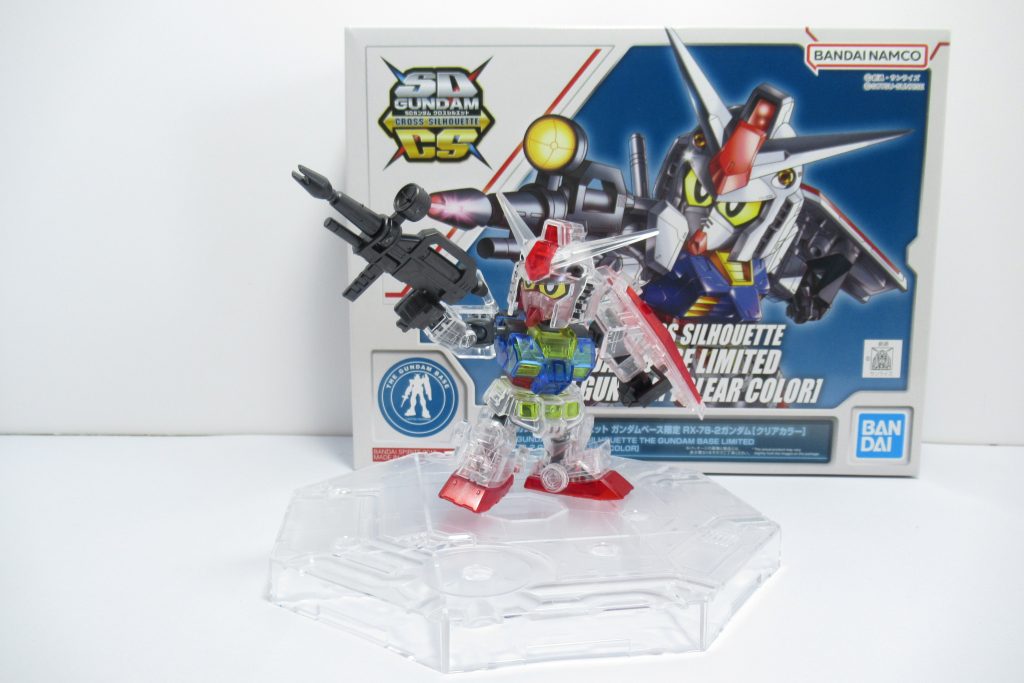 クリアー初代ガンダムでしたぁ