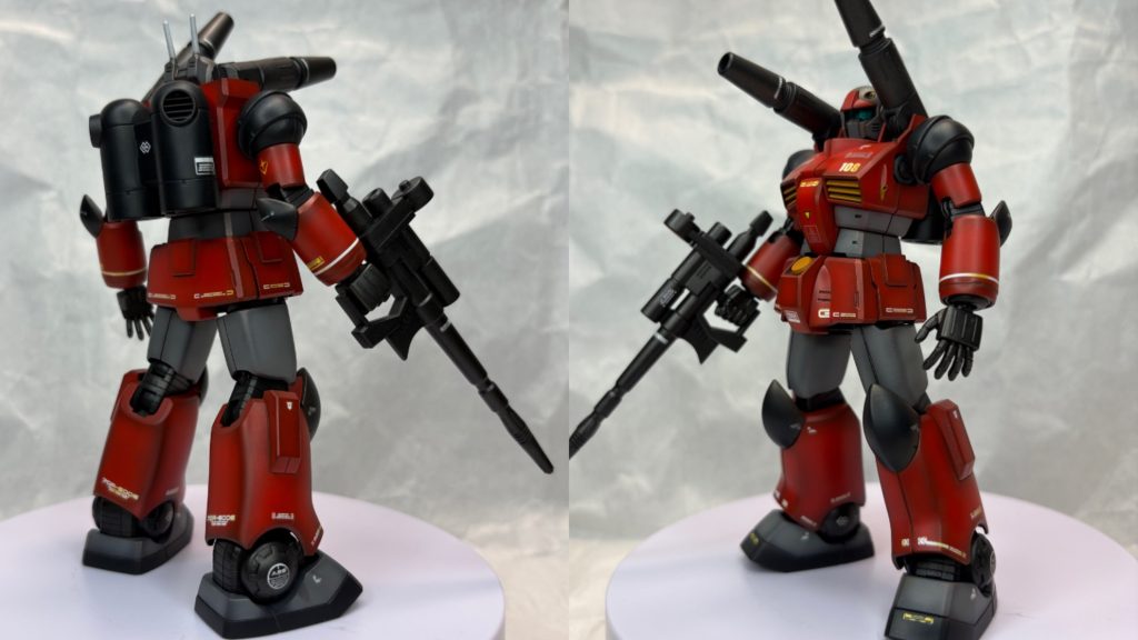 ガンプラ歴40数年で初のガンキャノンでした！