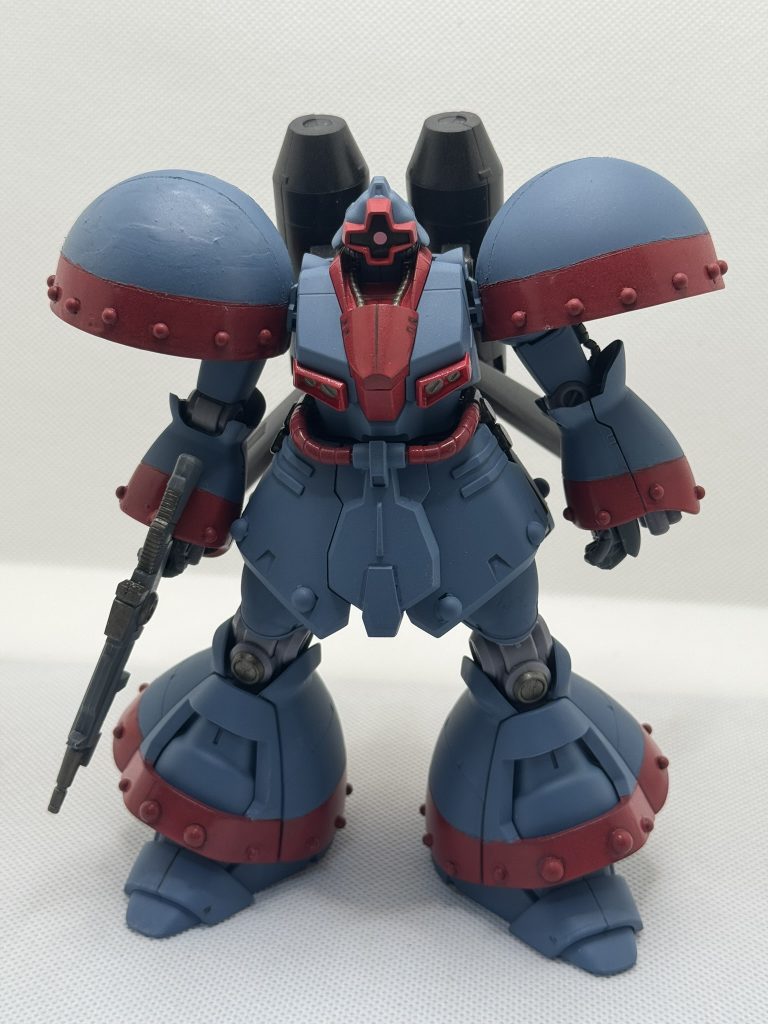 「ラカン・ダカラン」といえば……ということで、今回はドライセンがベースです。そのまま作るのも面白くないし、何かいい案ないかなぁと思案してたところに降りてきました！！！ＧＲ！（笑ドムドライもイメージしてます