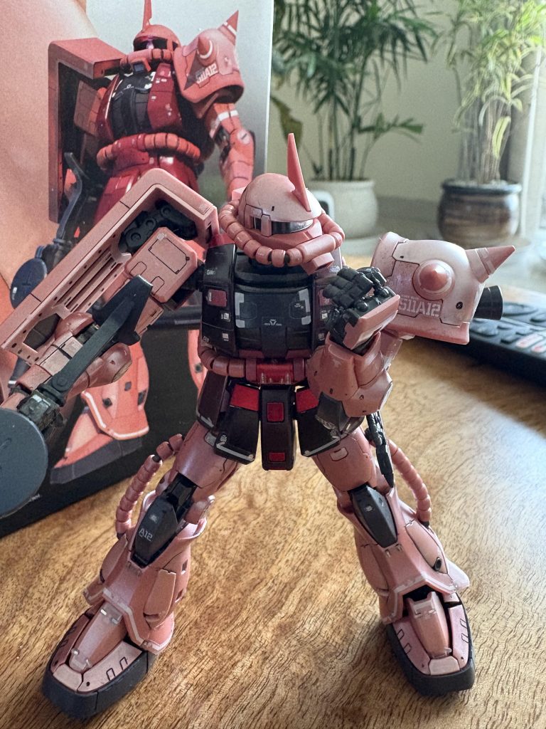 RG シャア専用ザク–3枚目/制作者：なおきんぐ@インド