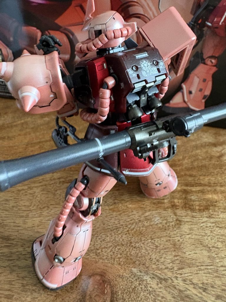 RG シャア専用ザク–4枚目/制作者：なおきんぐ@インド