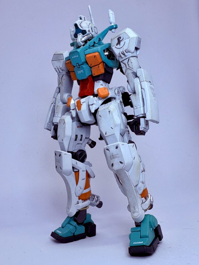 全体像。スジボリもディテールアップも、なんなら掘り直しもしてないのにすごい情報量…