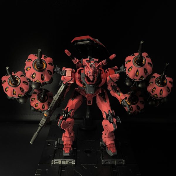 「月に墜ちる」版 赤いガンダム (6ビット装備型)