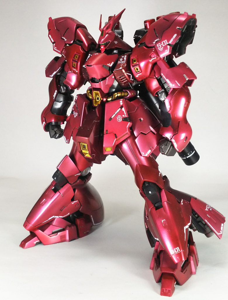 【全塗装仕上げ】1/144 RG サザビー【キャンディ塗装】
